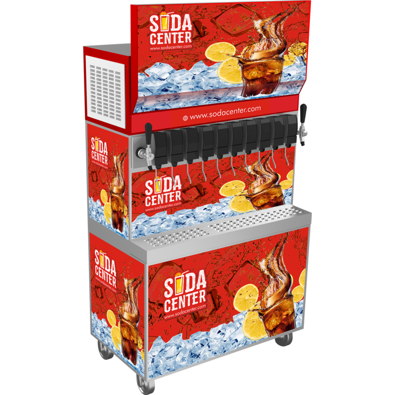 12 Flavors Shop Soda Machine, Price Soda Machine