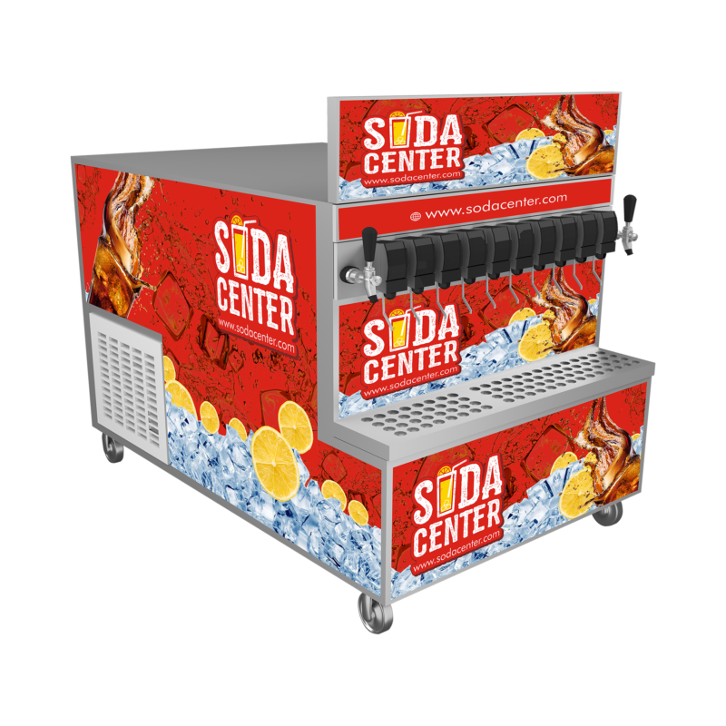 12 Flavors Van Soda Machine Price, Supplier in India Soda Center